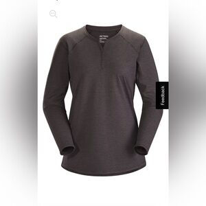 Arc'teryx Women's Kadem Henley Long Sleeve size large